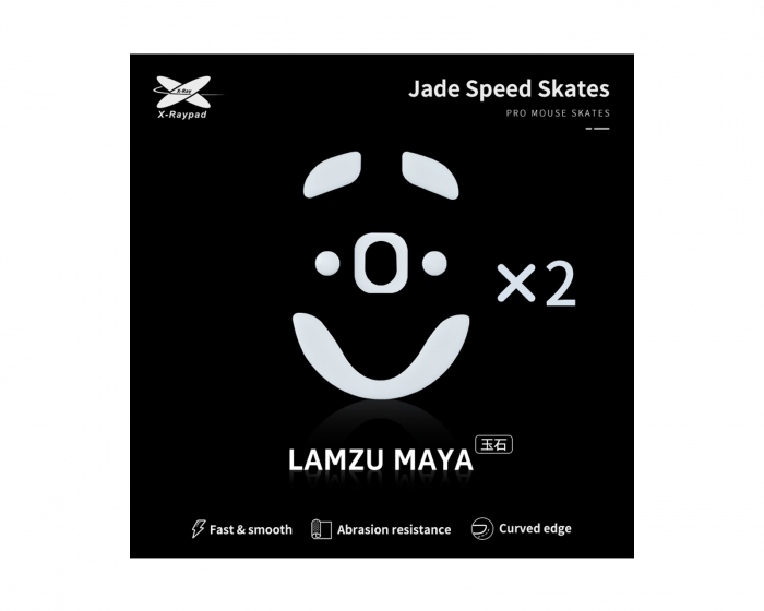 X-raypad Jade Mouse Skates til Lamzu Maya
