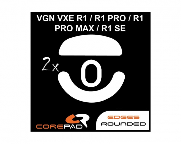 Corepad Skatez PRO til VGN VXE Dragonfly R1/R1 PRO/R1 PRO MAX/R1 SE Wireless