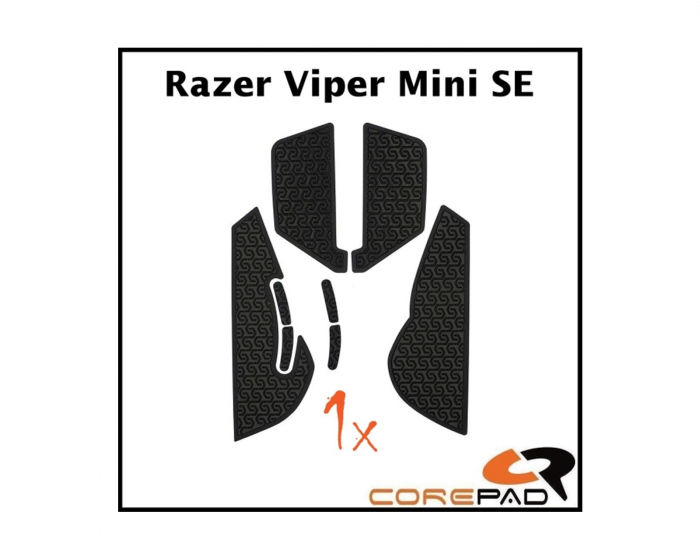 Corepad Soft Grips til Razer Viper Mini SE - Svart