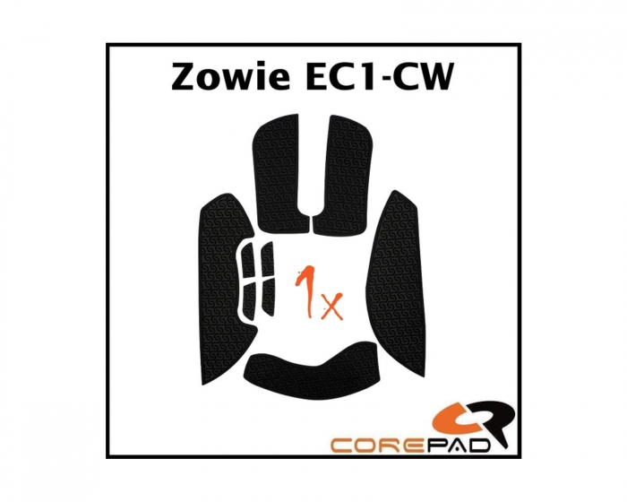 Corepad Soft Grips til Zowie EC1-CW - Svart