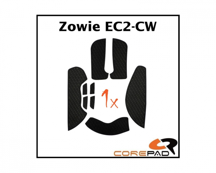 Corepad Soft Grips til Zowie EC2-CW - Svart