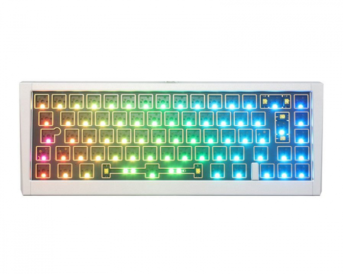 Ducky Outlaw 65 RGB Barebone ISO - Sølv