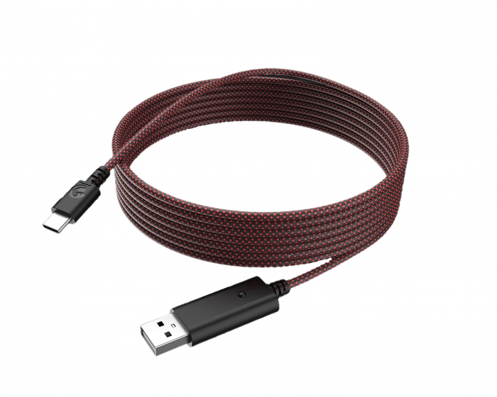 GameSir USB-C Gaming Ladekabel 3 Meter - Rød