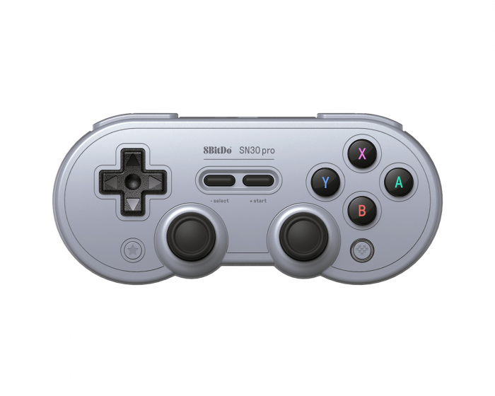 8Bitdo SN30 Pro Bluetooth Gamepad Hall Effect Edition - Bluetooth Håndkontroller - Grå