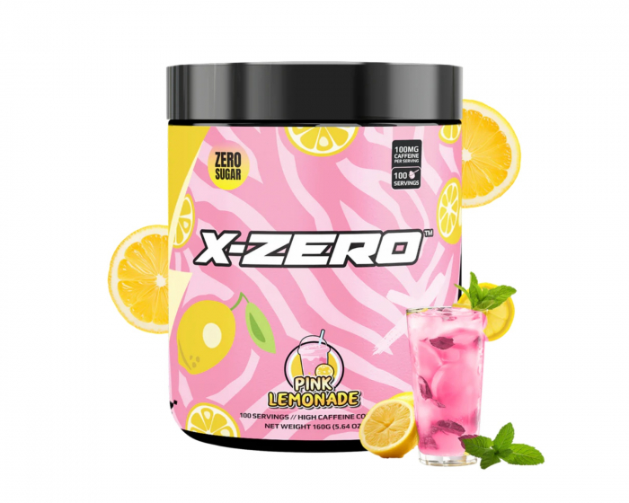 X-Gamer X-Zero Pink Lemonade - 100 Porsjoner