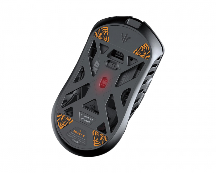 WLMouse Glass Skates til Beast X - Tiger