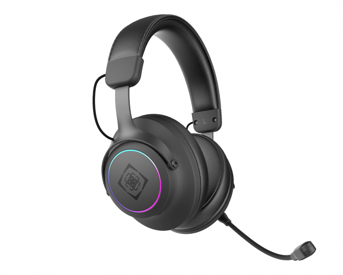 Deltaco Gaming DH440 Trådløst RGB Gaming Headset - Svart