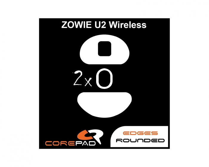 Corepad Skatez PRO til Zowie U2 Wireless