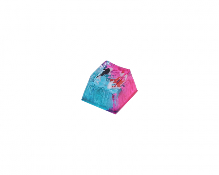 MaxCustom Artisan 3D Resin - Koi - Rosa/Grønn
