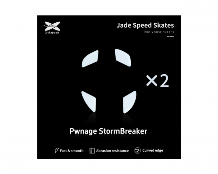 X-raypad Jade Mouse Skates til Pwnage StormBreaker