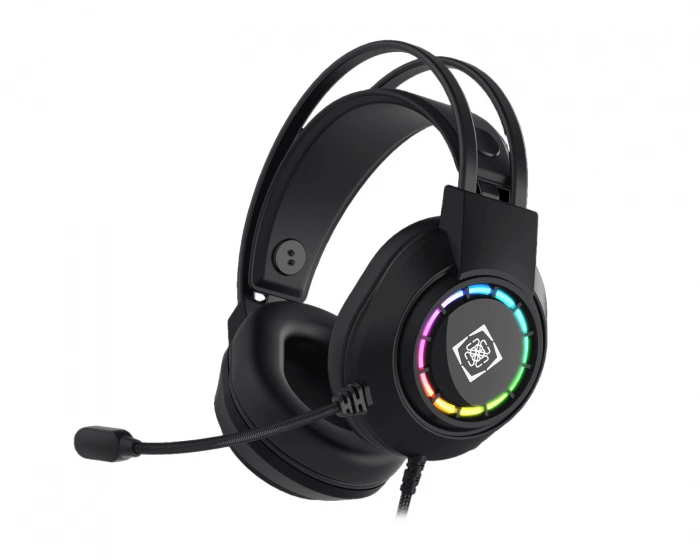 Deltaco Gaming DH220 Kablet RGB Gaming Headset - Svart