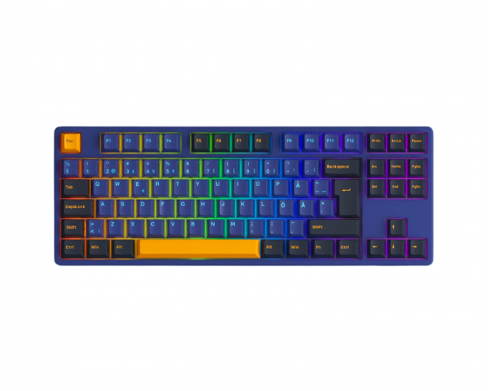 Akko 5087B TKL Plus Horizon Trådløst RGB Hotswap Tastatur [CS Jelly Black]