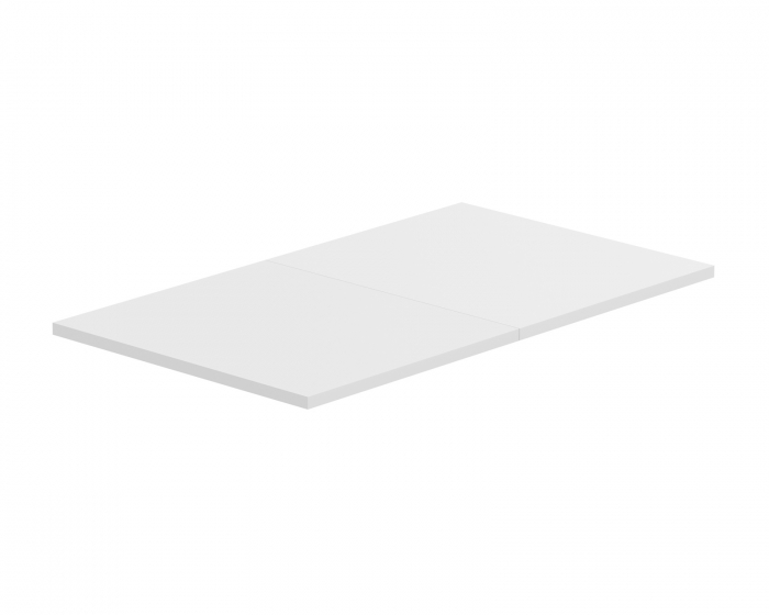 MaxMount Bordplate 1200x700mm til MaxMount Frame - Hvit