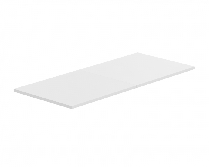 MaxMount Bordplate 1600x700mm til MaxMount Frame - Hvit