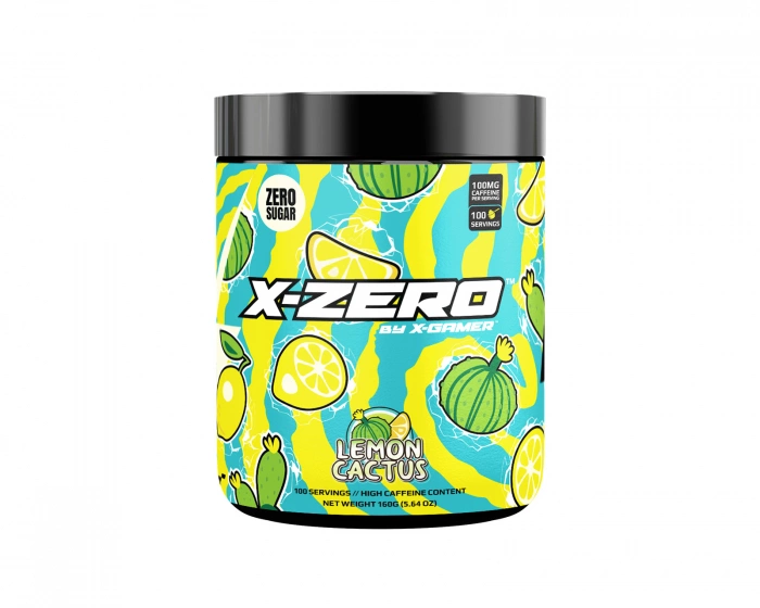 X-Gamer X-Zero Lemon Cactus - 100 Porsjoner