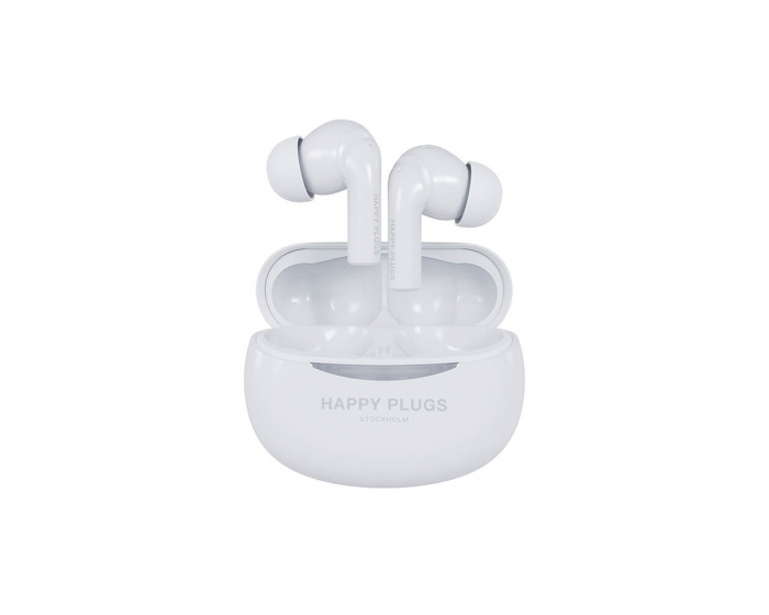 Happy Plugs JOY Pro ANC True Wireless In-Ear Hodetelefoner - Hvit