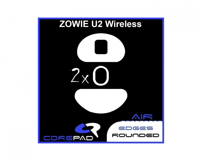 Corepad Skatez AIR til Zowie U2 Wireless