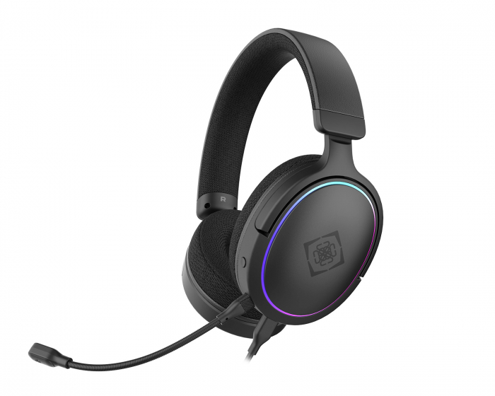 Deltaco Gaming DH430 Kablet RGB Gaming Headset - Svart