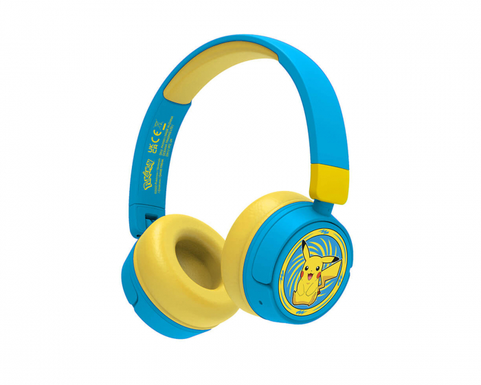 OTL Technologies Pokemon Junior Bluetooth On-Ear Trådløse Hodetelefoner - Pikachu