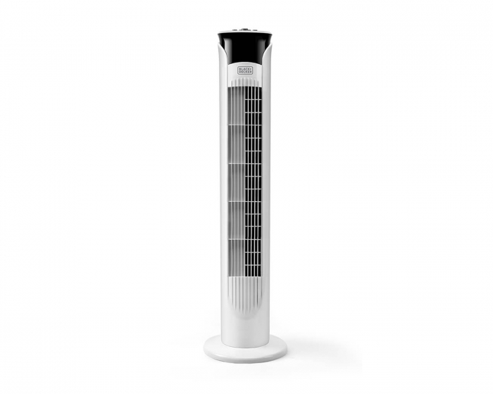 Black & Decker Tårnvifte 81cm - Hvit