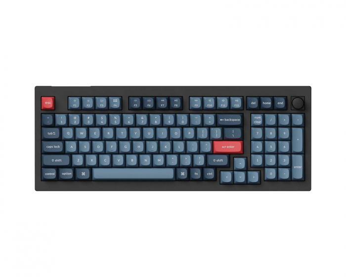 Keychron V5 Max QMK/VIA RGB Hotswap Trådløst Tastatur [Gateron Jupiter Brown] - ISO