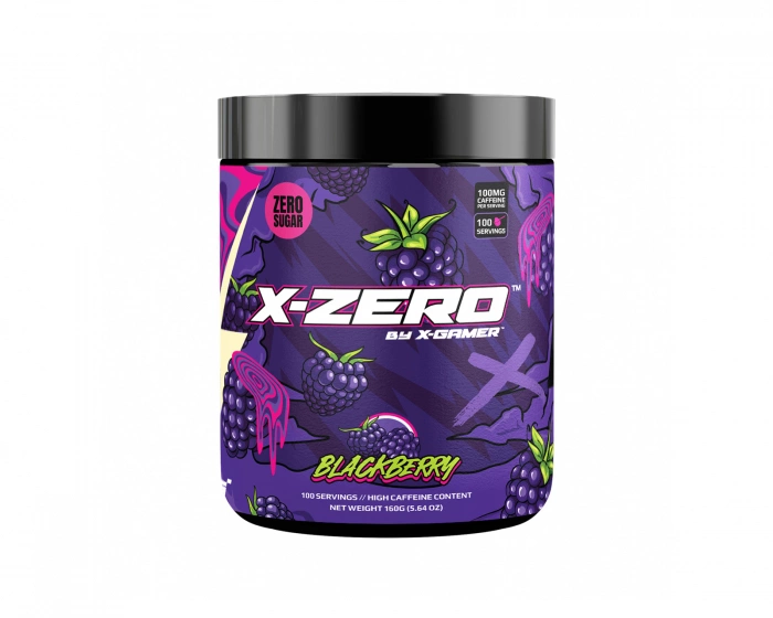 X-Gamer X-Zero Blackberry - 100 Porsjoner