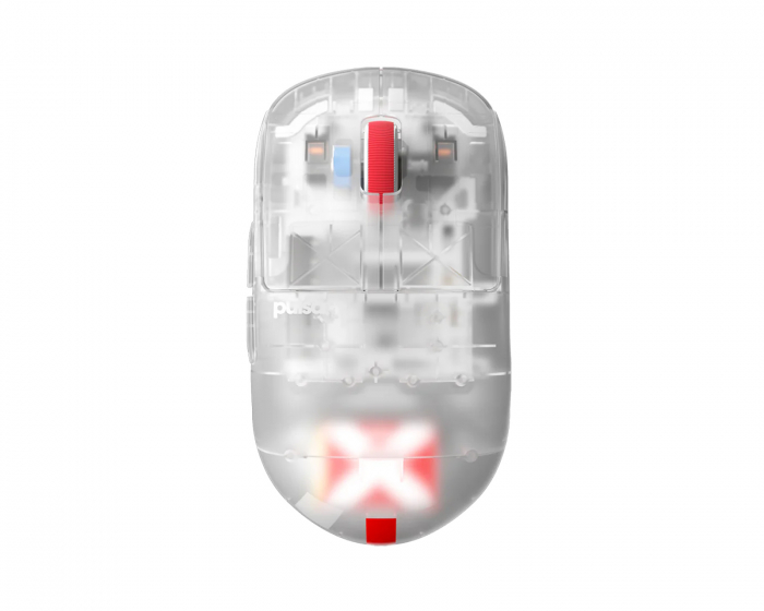 Pulsar X2-H High Hump Trådløs Spillmus - Mini - Superclear - Limited Edition
