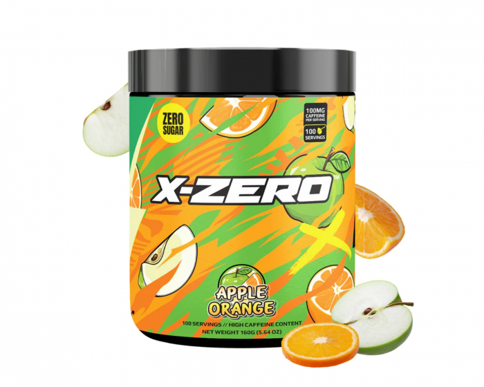 X-Gamer X-Zero Apple Orange - 100 Porsjoner