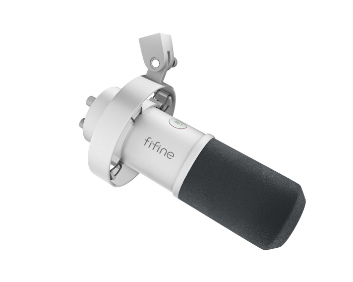 Fifine K688 USB / XLR Mikrofon - Dynamisk Mikrofon - Hvit