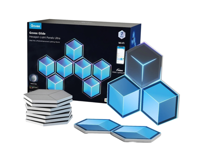 Govee Glide Hexagon Ultra Lyspaneler 7-pack