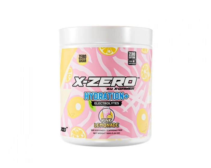 X-Gamer X-Zero Hydration+ Pink Lemonade - 100 Porsjoner