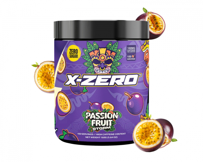 X-Gamer X-Zero Passion Fruit Storm - 100 Porsjoner