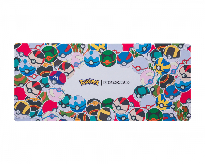 Higround Pokémon Gaming Musematte - Poké Ball Sticker - XL