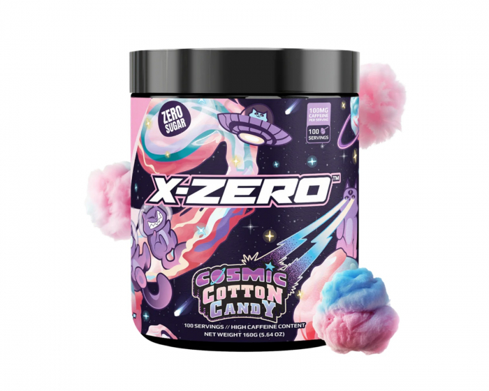X-Gamer X-Zero Cosmic Cotton Candy - 100 Porsjoner