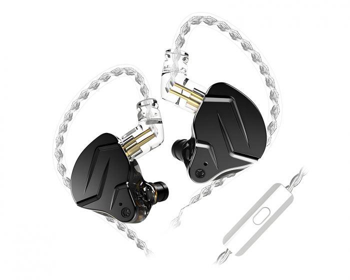 KZ ZSN Pro X IEM Hodetelefoner - Svart
