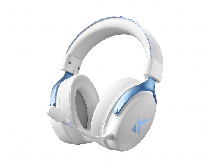MCHOSE V9 Pro Trådløst Headset - Hvit/Blå