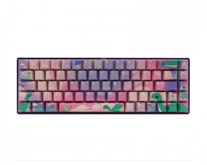 Higround Apex Basecamp Hotswap Gaming Tastatur ANSI - Nessie Type