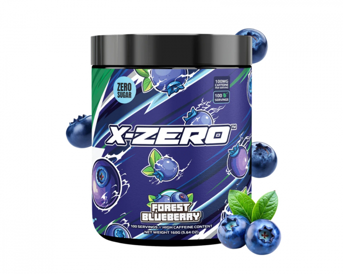 X-Gamer X-Zero Forest Blueberry - 100 Porsjoner