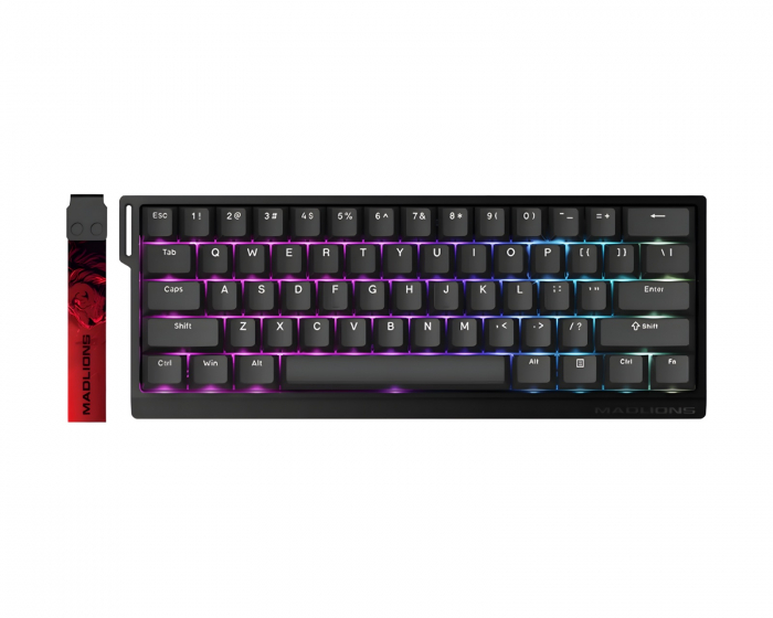 FGG MAD 60 HE RGB Tastatur ANSI [Magnetic Amber PRO] - Svart