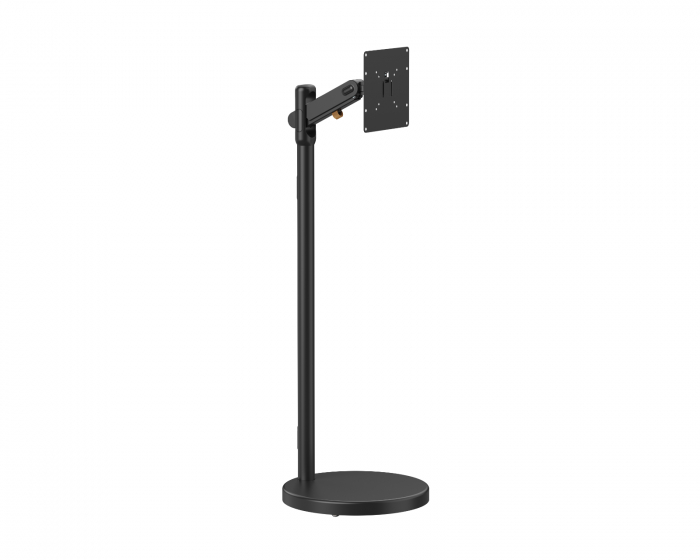 MaxMount Gulvstativ med justerbar arm for TV - Svart