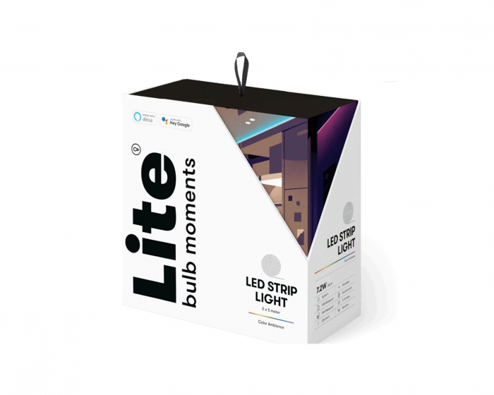 Lite Bulb Moments LED Strip Light - 2x5 m