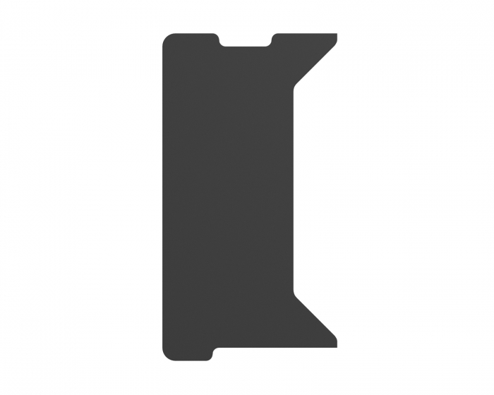 Genesis Bordplate 40cm Venstre til Holm Modular - Svart