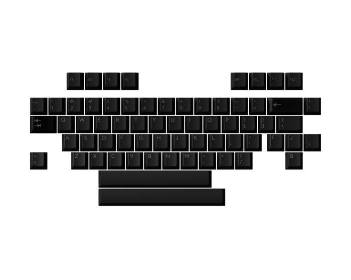 KBDfans PBTfans Retro Dark Lights R2 - Pure Alpha