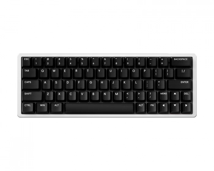 Scyrox Xpunk 63 Magnetisk 60% Gaming Tastatur - Hvit/Svart
