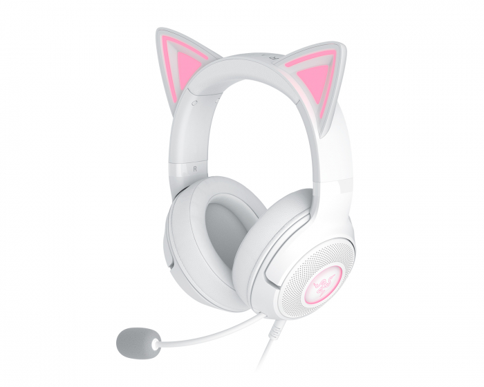 Razer Kraken Kitty V2 USB Headset Chroma RGB - Hvit