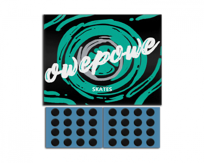 Owepowe Eagle Mus Skates Control Dots Stor - Svart