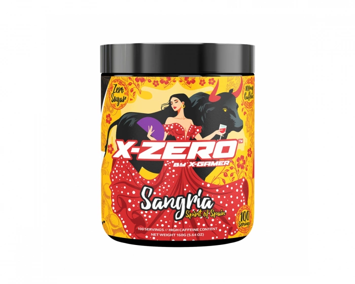 X-Gamer X-Zero Sangria - 100 Porsjoner