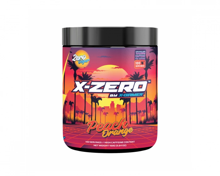 X-Gamer X-Zero Peach Orange - 100 Porsjoner