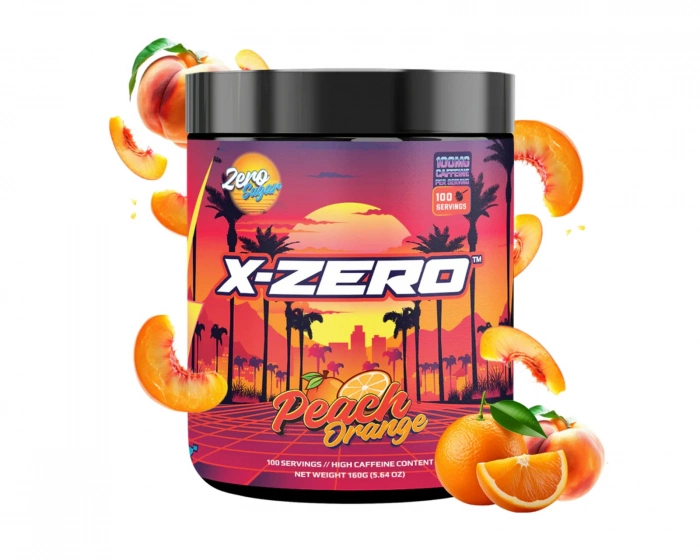 X-Gamer X-Zero Peach Orange - 100 Porsjoner
