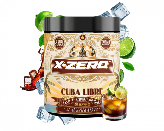 X-Gamer X-Zero Cuba Libre - 100 Porsjoner